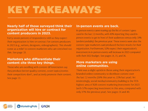 B2B Content Marketing 2023 - Page 6